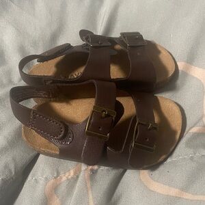 Old Navy Dark Brown Kids Sandals